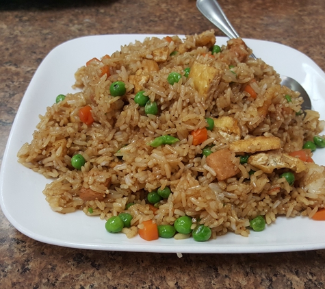 Pho Vegan Asian Cuisine - Rocklin, CA. Vegetable Fried Rice with Tofu