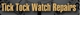 Tick Tock Watch Repairs Logo