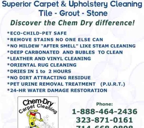 Quick Dry Superior Carpet & Upholstery Cleaning - Los Angeles, CA