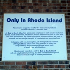 Only In Rhode Island