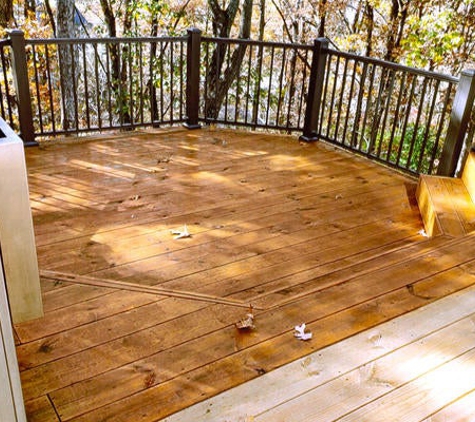 Deck Staining By Brush Only - Saint Louis, MO