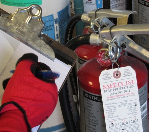 SAFETY 1ST FIRE PROTECTION SERVICES - Roebuck, SC