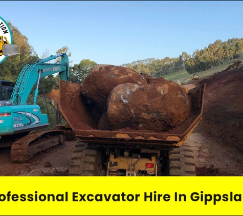 TRP Excavations Pty Ltd. Professional Excavator Hire In Gippsland