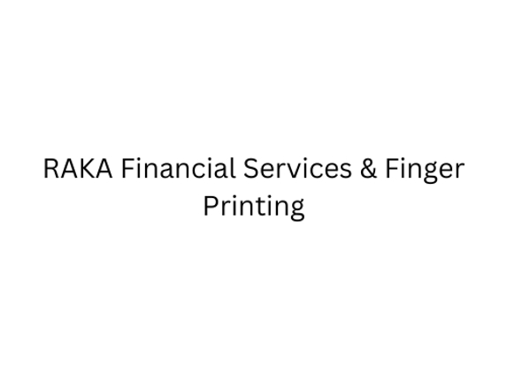 RAKA Insurance Services & Fingerprinting - Arlington, TX