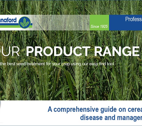 Simon & Kristy Roper - Castletown, WA. Hannaford’s specialist range of seed treatment products protect the seed against disease and pests.