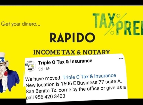 Triple O Tax Service - San Benito, TX