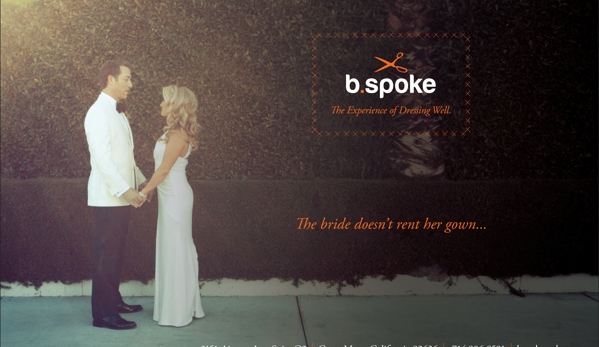b.spoke, Bespoke and Custom Suits Orange County - Costa Mesa, CA
