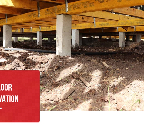 Affordable Reblockers - Stonehaven, VIC. Subfloor Excavation