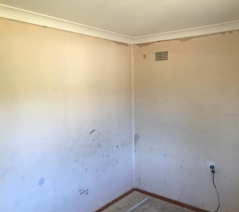 Black And White Decorating - Narraweena, NSW. Before