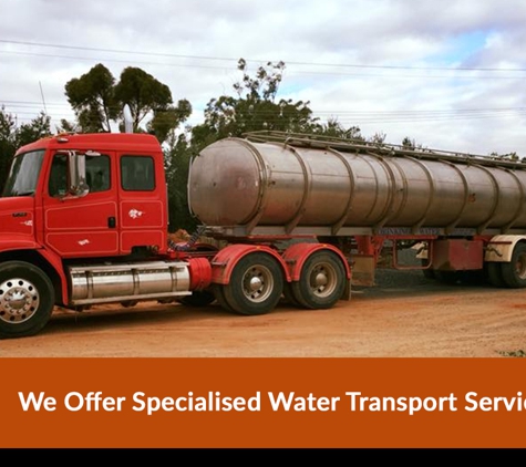 Richardson Bros Grader Hire Pty Ltd - Cardross, VIC. We Offer Specialised Water Transport Services