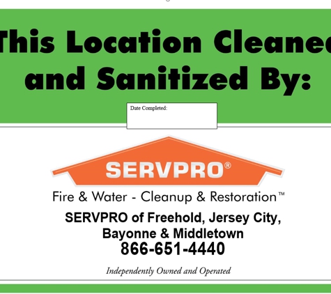 SERVPRO of Middletown - Red Bank, NJ