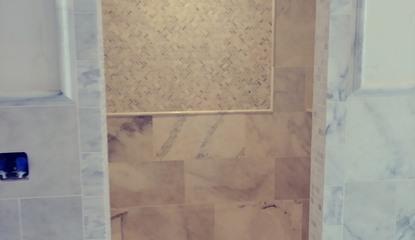 JP Marcacci Tile LLC - Vineland, NJ. Marble install