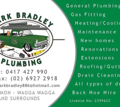 Mark Bradley Plumbing - Coolamon, NSW