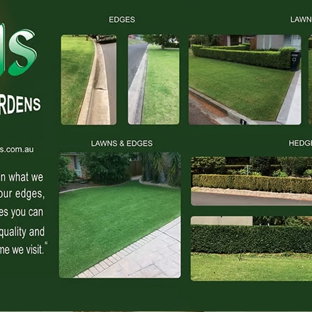 Oasis Lawns & Gardens. Edges - Lawns - Lawns & Edges - Hedges