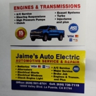 Jaime's Auto Electric & General Mechanic