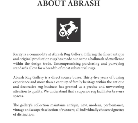 Abrash Rug Gallery - Dallas, TX