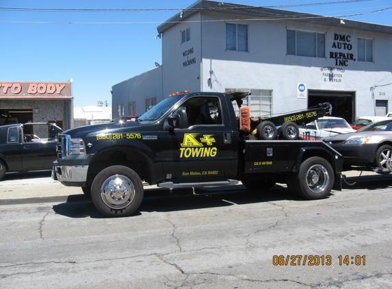 A+ Towing Inc - Belmont, CA