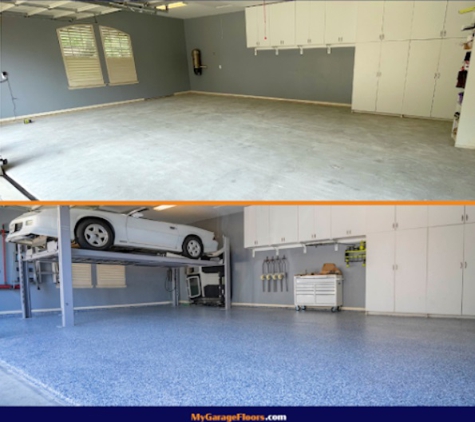 MyGarageFloors.com - Addison, TX. Epoxy Coating