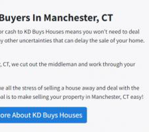 KD Buys Houses - Manchester, CT