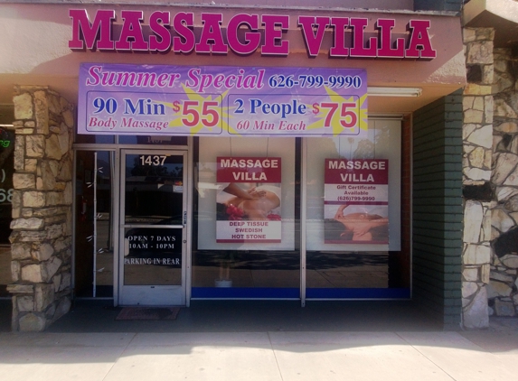 Massage Villa - South Pasadena, CA