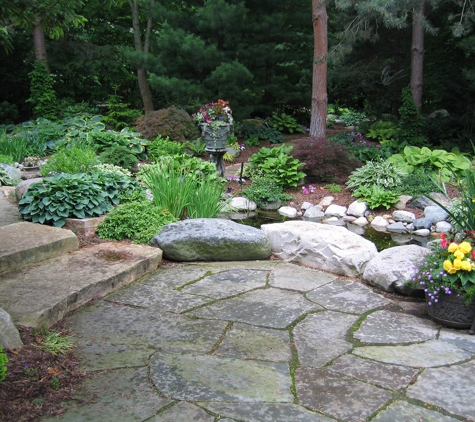 Luke Landscape Company - Haslett, MI. Flagstone patios