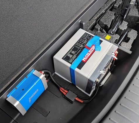 Watt Works Auto Electrics - Morwell, VIC. Dual Battery Fitted Into Santa Fe