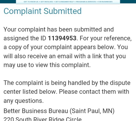 PTL Automotive Services - Minneapolis, MN. My complaint