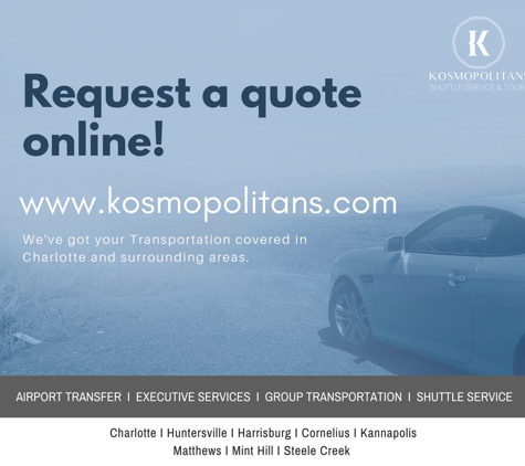 Kosmopolitans Shuttle Service and Tours - Charlotte, NC