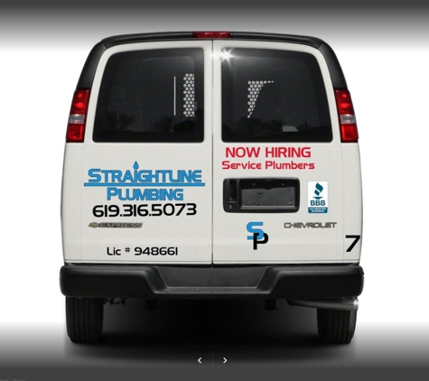 Straightline Plumbing - Chula Vista, CA