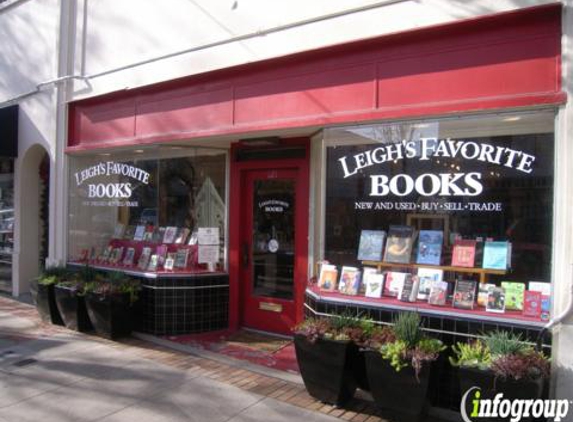 Leigh's Favorite Books - Sunnyvale, CA