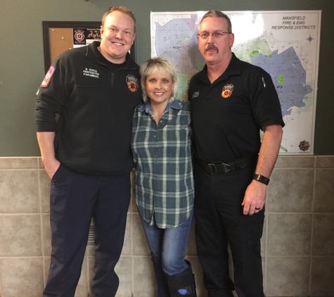 CMS Services - Mansfield, TX. President of cms service cooks dinner for local fire house 3 for helping her when she broke her ankle.    Thank you mansfield fire ����