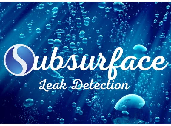 Subsurface Leak Detection - Colorado Springs, CO