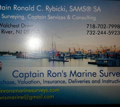 Captain Ron's Marine Surveys, LLC - Toms River, NJ