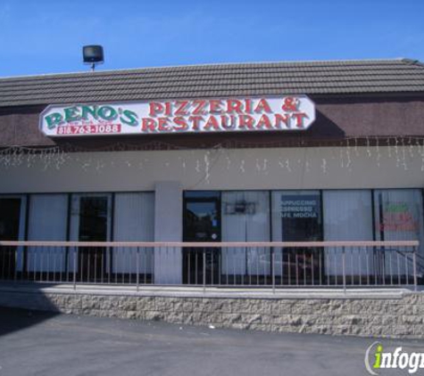 Reno's Pizzeria & Restaurant - Studio City, CA
