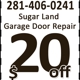 Sugar Land Garage Door Repair