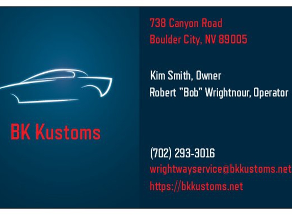 BK Kustoms auto repairs - Boulder City, NV