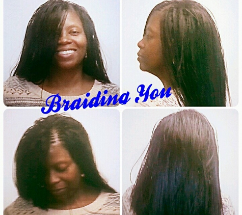 Braiding you Creative Design Hair Center