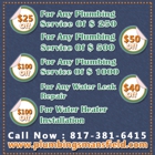 Plumbing Mansfield TX