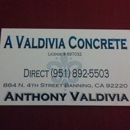 A Valdivia Concrete - Concrete Contractors