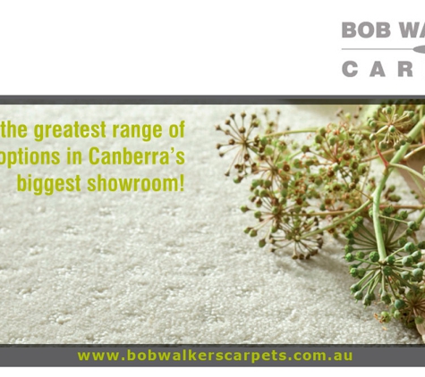Bob Walker Carpets. Canberra's largest carpet range.