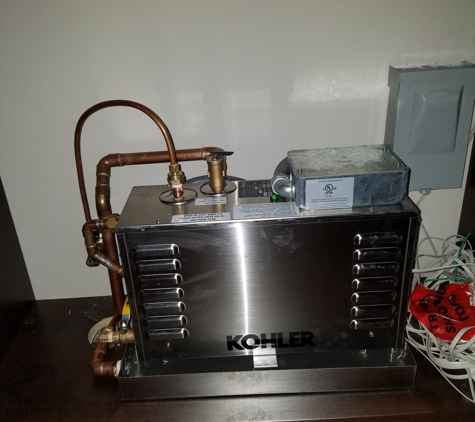 Performance Pro Plumbing Inc. Kohler steam generator