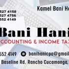 Bani Hani, Accounting and Income tax