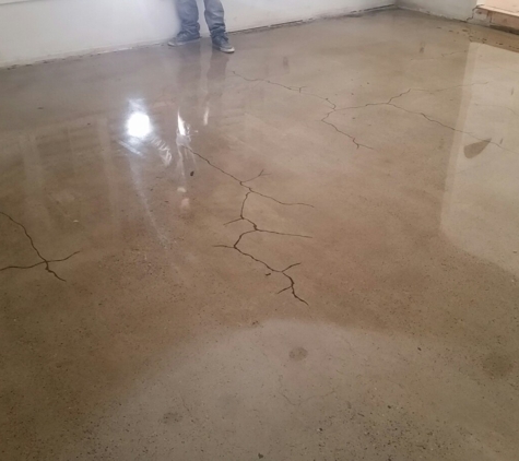 natural polishing concrete - placentia, CA. Residential house polish concrete