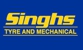 Singhs Tyre & Mechanical Logo