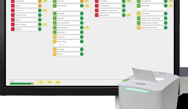 eTech Merchant Solutions LLC - Orlando, FL. Interactive Kitchen Display & Printers