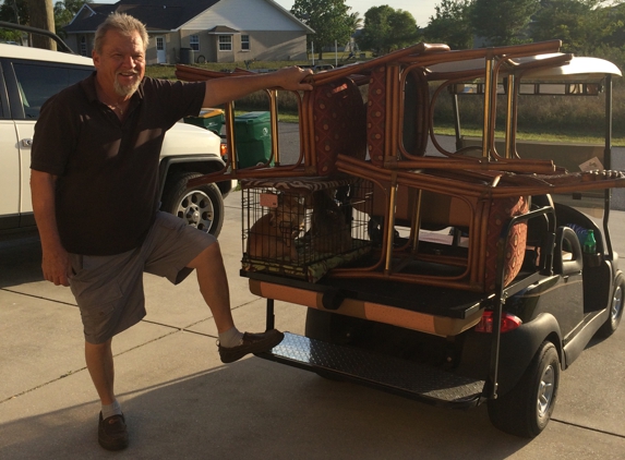 Caddy Carts Inc - North Port, FL. Great for helping out a neighbor!!