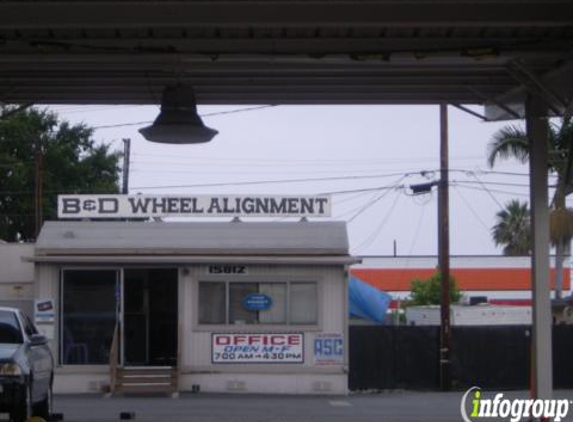 B & D Alignment, Inc. - Bellflower, CA