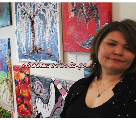 Gall Gallery - Westfield, WI. Me with my Art!