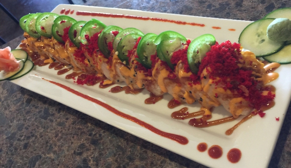 Saketini Steakhouse and Sushi - Broussard, LA. Super sized Tokyo roll