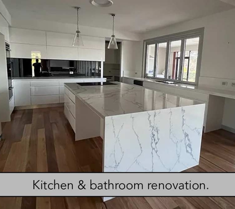Allen's Interiors & Building - Munruben, QLD. Kitchen & bathroom renovation.
